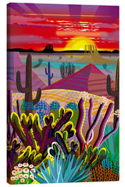 Canvas print  The Desert in Your Mind - Charles Harker