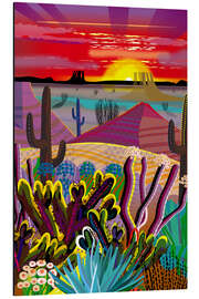 Magnettafel Die Wüste in deinem Kopf