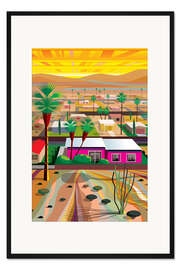 Gerahmter Kunstdruck Twentynine Palms