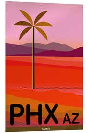 Quadro em acrílico Phoenix, Arizona