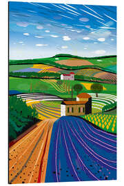 Magnettafel Lavendelfarm