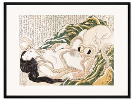 Gerahmter Kunstdruck Der Traum der Fischersfrau