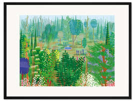 Gerahmter Kunstdruck Xochimilco