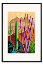 Gerahmter Kunstdruck Tucson