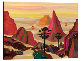 Magnettafel Heilende Landschaft