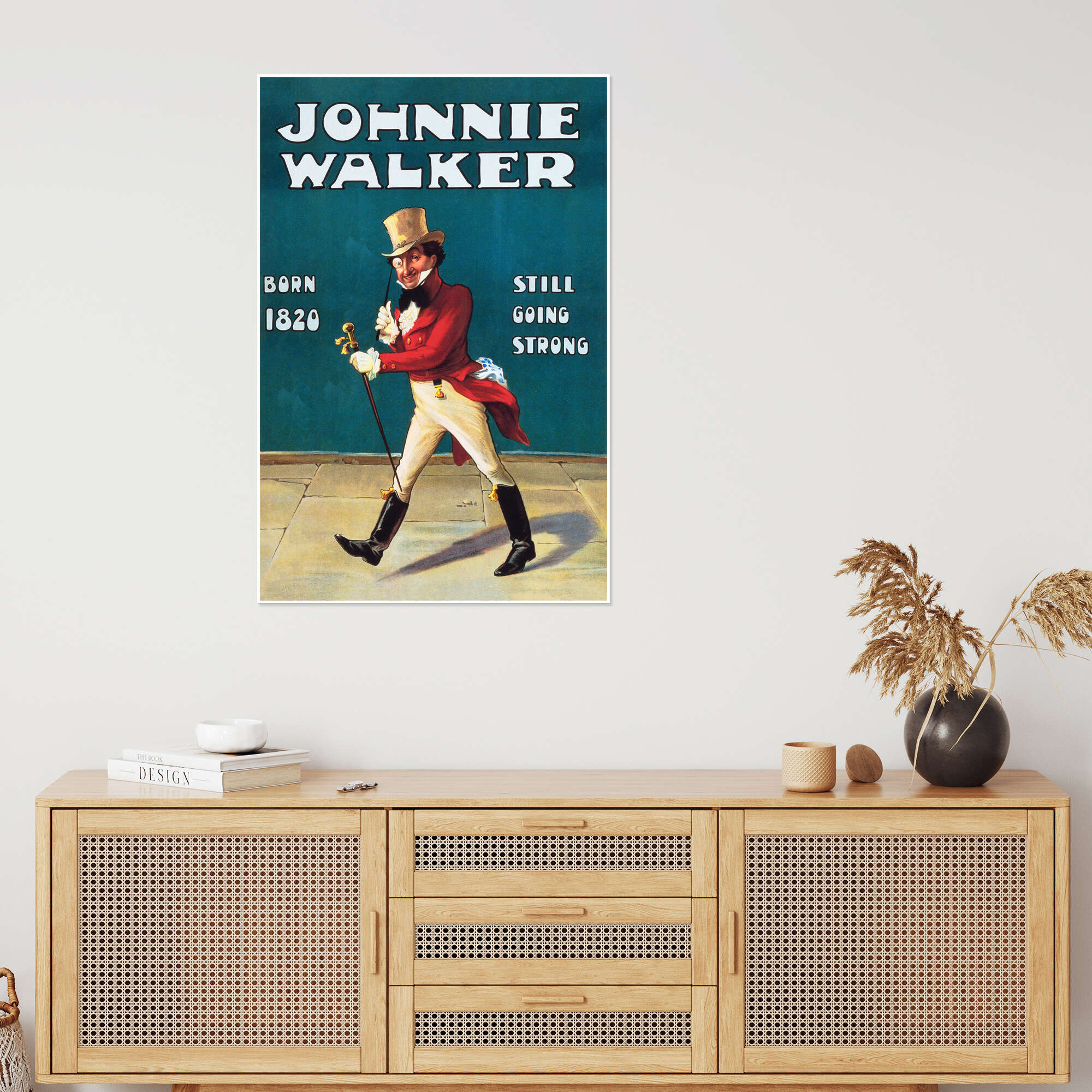Johnny Walker print by ARTOTHEK | Posterlounge