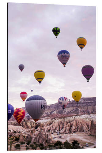 Gallery print Balloons flying at Cappadocia