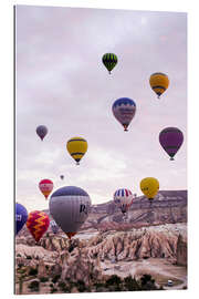 Gallery print Balloons flying at Cappadocia