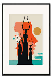 Gerahmter Kunstdruck Interpretation of Spain