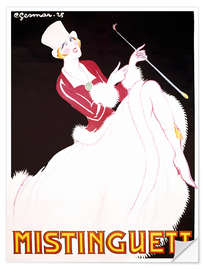 Wall sticker Mistinguett