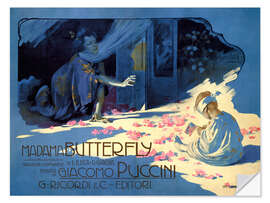 Wall sticker Madame Butterfly