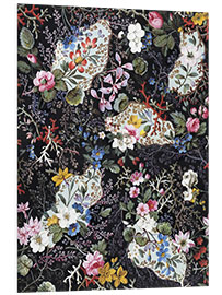 Foam board print Floral pattern VI