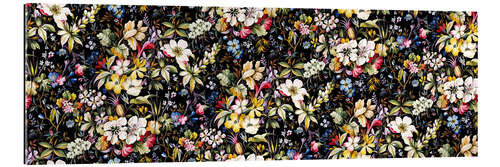 Galleritryk Floral pattern V, panorama