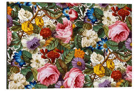 Magnettafel Florales Muster III