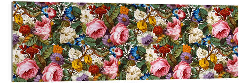 Gallery print Floral pattern III, panorama