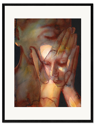 Gerahmter Kunstdruck Prayer II