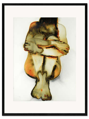 Stampa artistica con cornice 1.The Dirty Yellow Series