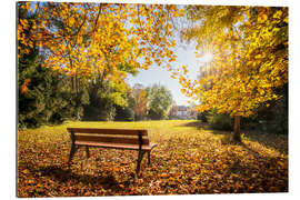 Gallery Print Herbstfarben im Park