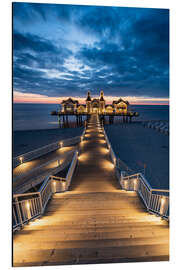 Magnettafel Seebrücke Sellin