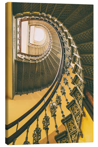 Canvas-taulu Yellow staircase