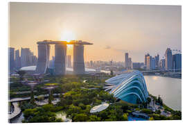 Obraz na szkle akrylowym Gardens by the Bay, Singapore - Ulrich Beinert