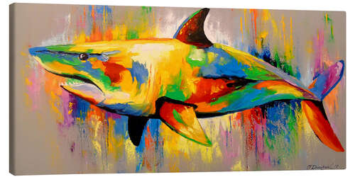 Canvas print Shark