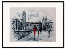 Framed art print London