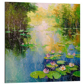 Magnettafel Seerosenteich