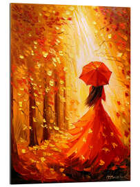 Gallery print Lady autumn