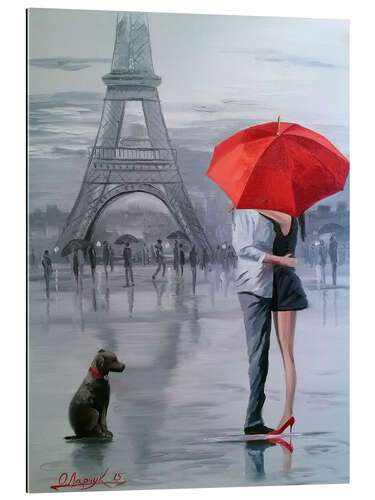 Gallery print Paris for two