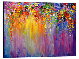 Magnettafel Abstrakte Blumen