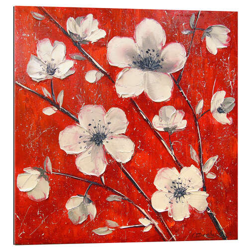 Gallery print Apple blossoms branches