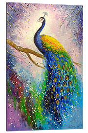 Gallery print Gorgeous peacock