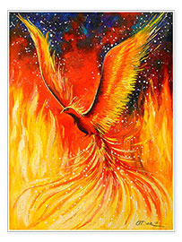 Kunstwerk  Phoenix bird - Olha Darchuk