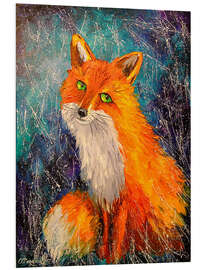 Foam board print Sly Fox