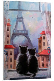 Magnettafel Zusammen in Paris