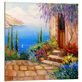 Magnettafel Mittag am Meer