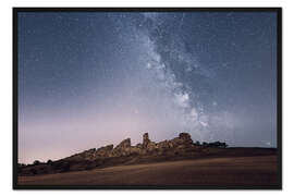 Gerahmter Kunstdruck Milchstraße Teufelsmauer