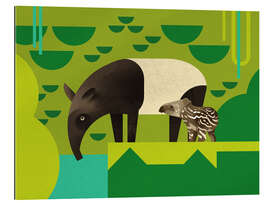 Quadro em plexi-alumínio Tapir