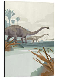 Magnettafel Diplodocus