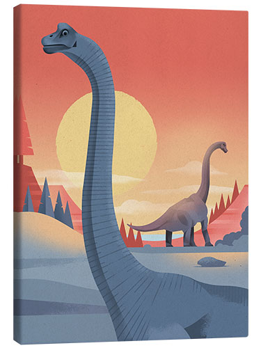 Canvas print Brachiosaurus