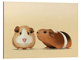 Magnettafel Meerschweinchen