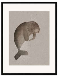 Framed art print Dugong