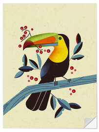 Wall sticker Tucan II