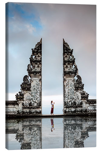 Canvas print Sky Gate, Bali