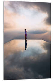 Magnettafel Meditation auf Bali