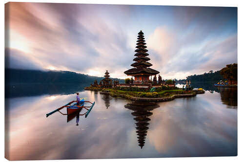 Canvas print Ulun Danu Bratan temple, Bali