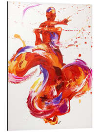 Aluminium print Flamenco