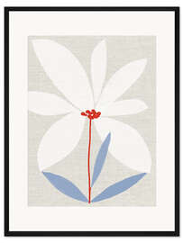 Gerahmter Kunstdruck Gänseblümchen