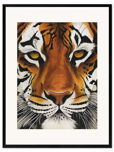 Framed art print Old tiger